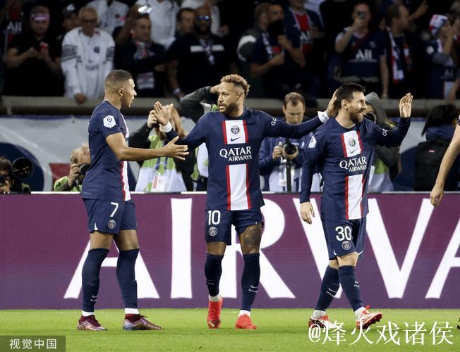 法甲-姆巴佩助攻梅西破门 巴黎1-1提前一轮夺冠